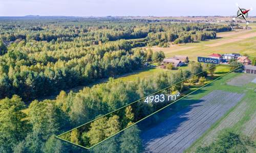 Duża działka Budowlano-rolna Cynków Gm.Koziegłowy