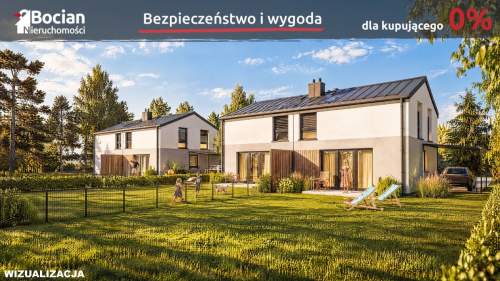 Bliźniaki - kameralne osiedle przy lesie Żukczyn 
