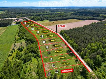 Działki z WZ-bezterminowo Wola Mikorska-Zalesna