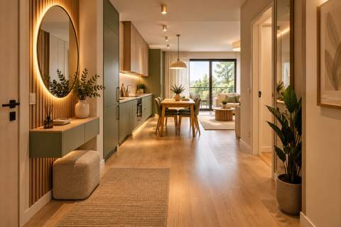 NOWE EKOLOGICZNE OSZCZĘDNE 48,09 m2 3 POKOJE