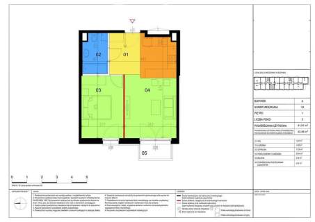 Przestronne mieszkanie 41,89m w kameralnej zabudowie z balkonem