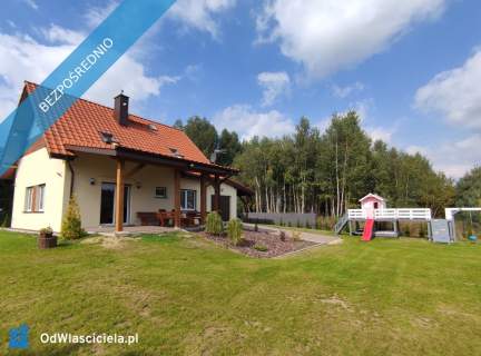Dom wolnostojący 123m2 z sauną, nad jeziorem i przy lesie z p
