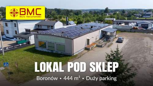 Obiekt pod sklep magazyn 444 m , duży parking