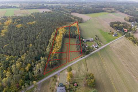 Działki budowlane w okolicach Wodzieradów