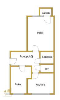 2 pokoje, balkon, piwnica Kleeberga