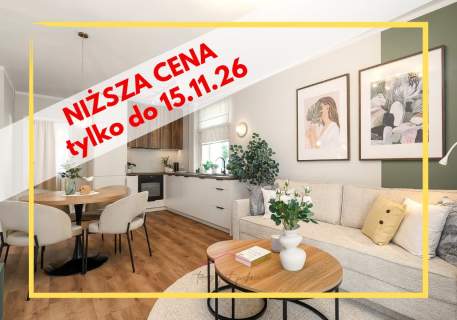 NIŻSZA CENA TYLKO DO 15.11.26 3 POKOJE BALKON
