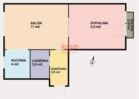 2 pokoje 37 m2 Polesie 10 piętro Balkon Winda Gotowe do wprowadzenia