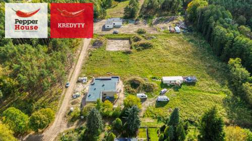 Urokliwa działka w środku lasu 3028 m2