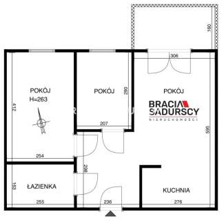 3 POKOJE, UL.ŚLICZNA. WYŁĄCZNOŚĆ.