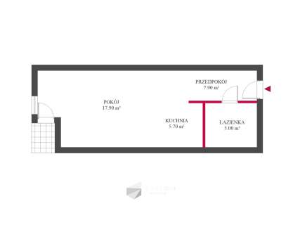 Kawalerka 36,5 m z balkonem Poznań ul.Kosynierska
