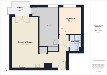 3 pokoje I balkon I 2 miejsca w garażu