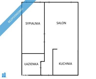 2-pokojowe mieszkanie 34,34 m   Jaworzno, Podwale ul. 3 Maja...
