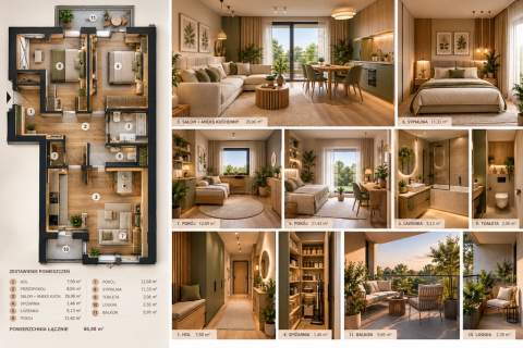 71 m2 APARTAMENT NAD KIELECKIM ZALEWEM