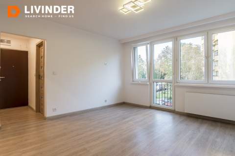 43,5 m 3 pokoje balkon francuski po generalnym remoncie