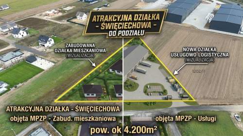 Święciechowa - działka wielofunkcyjna - domy lub usługi