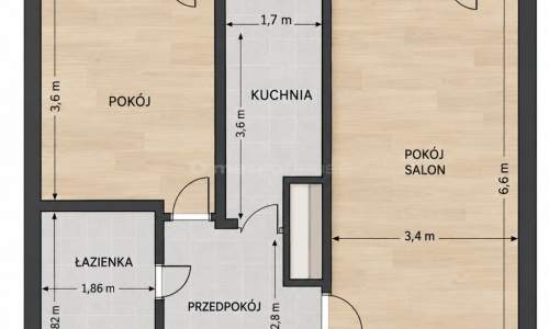 Mieszkanie na sprzedaż, 51,9 m2, Tychy