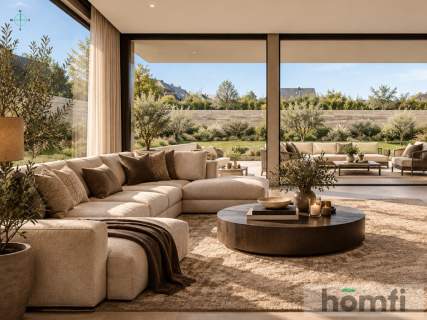 Nowoczesny design z betonu 2 tarasy 248 m2