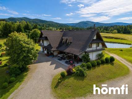 Pensjonat 1,79 ha w sercu Bieszczad Smerek