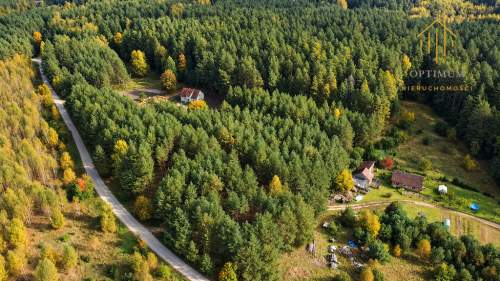Działka w otoczeniu lasów, bezterminowe WZ, blisko Olsztyna,...