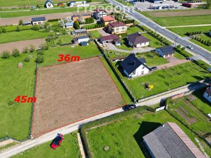 Działka budowlana 1646 m2 Zawady k. Bełchatowa