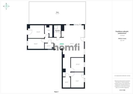 APARTAMENT 122 m2 z tarasem na dachu Jasień