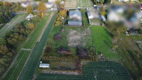 Działka budowlana 2592 m2 Wojszyn gm. Janowiec pow. Puławy.