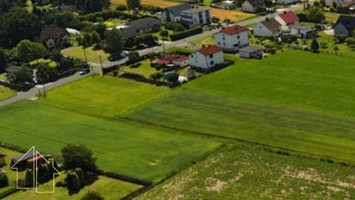 działka budowlana 725m2 w kwadracie pod dom jednorodzinny z mediami