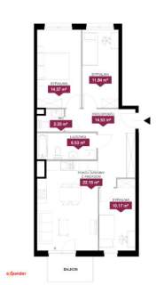 Dwustronny 4 pok. apartament w promocyjnej cenie