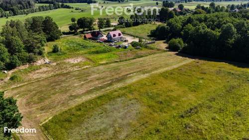Działka z prawem do zabudowy koło Piecek