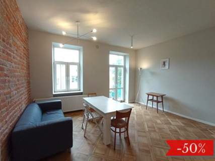 Okopowa 16, Centrum - 3 pokoje z balkonem, 68m2