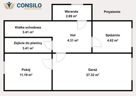 Dom o 4 kondygnacjach z ogrodem w centrum miasta 