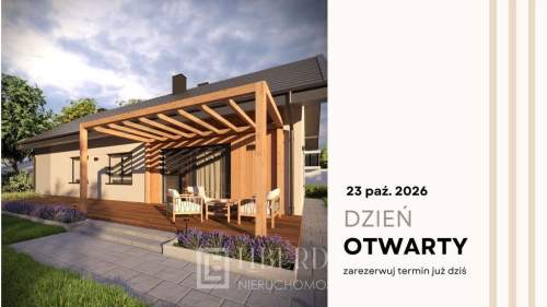 Przestronny dom parterowy 116,82 m Jabłonna Pierwsza - Wrzesień...
