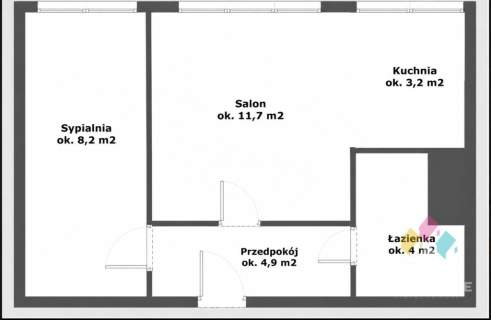 Dworcowa 32 m2, park, widok, 2 pokoje
