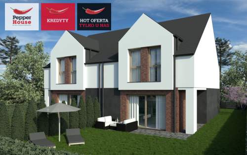 Nowość 5 pokoi - działka ponad 350m2