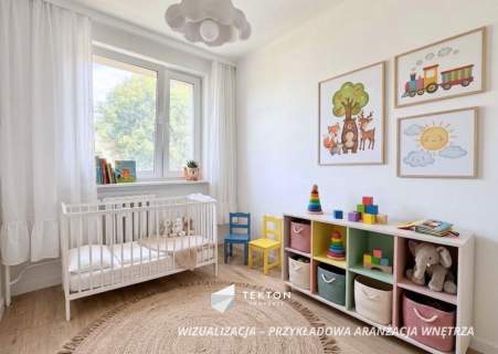 Duży potencjał aranżacyjny 3 pokoje Balkon