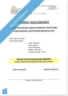 Syndyk osoby fizycznej sprzeda dom w Gajkowie powiat Wrocławski...