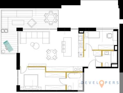 Mieszkanie Premium z tarasem 25 m2 I Gotowe 3 pokoje