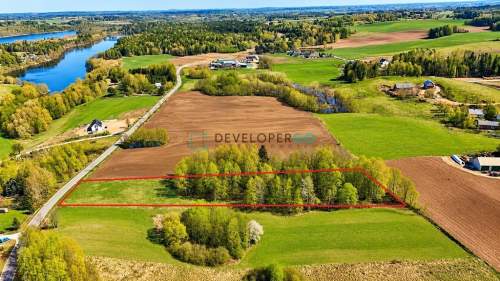 Działka budowlana 2500m2 Supienie
