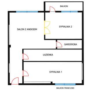 3 pokojowe, nowoczesne mieszkanie blisko Centrum