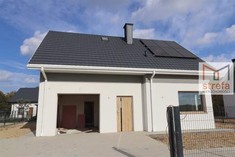 Dom Nr 3 Wolnostojący z garażem w bryle
