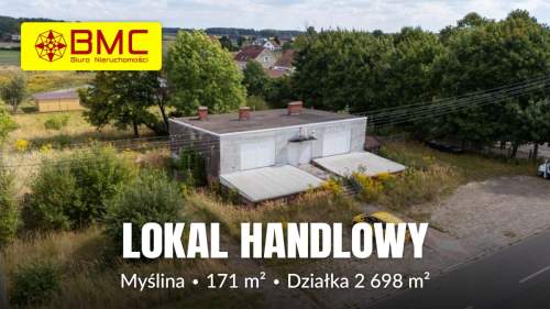 Lokal usługowo handlowy Myslina