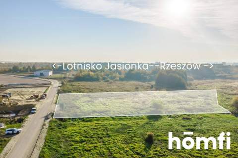 RZESZÓW - DZIAŁKA INWESTYCYJNA 5839 m - PRZY A4