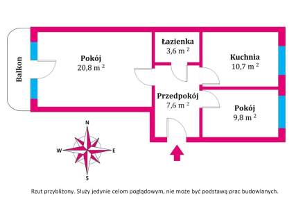 2-pokojowe na Koniuchach do remontu
