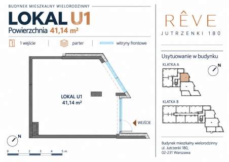 Nowoczesny lokal w inwestycji R  ve - Włochy