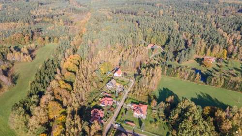 Barczewo-Ruszajny, działka budowlana pod lasem, MPZP