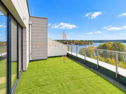 Dwupoziomowy Apartament 112 m Nad Jeziorem Białe Augustowskie