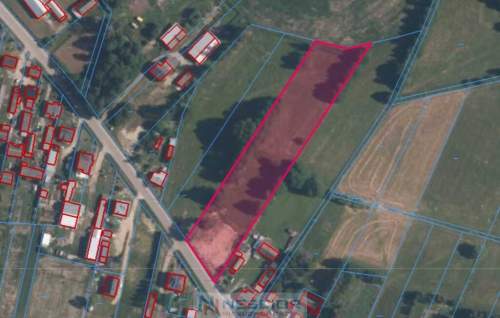 Działka w Krzymoszach o powierzchni 7400m2