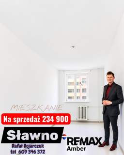 2 pokoje 37 m 1. piętro Spółdzielcze własnościowe Sławn