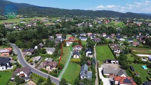 3 719 m centrum Łodygowic, pod inwestycję