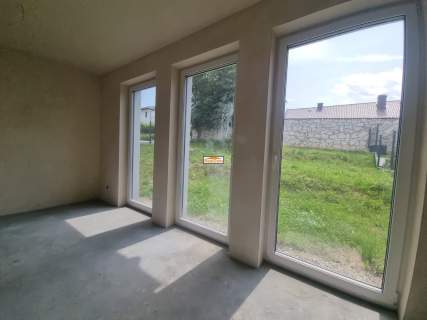 Gotowy dom narożny przy lesie 100m , ogród
